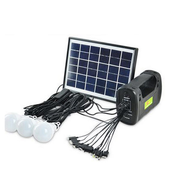 Solar Camping System ( Torch 2*Bulb Solar Panel Mp3 Radio)