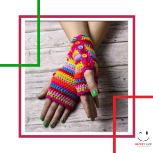 multi-color-buttoned-fingerless-crochet-gloves-for-girls