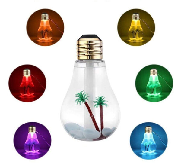 LED Humidifier Bulb-The best Room Air Purifier and Night light