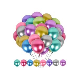 metallic balloons for decoration