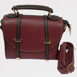 Happify shop leather side streamlined mini bag 2