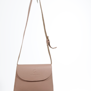 long strap bag with pink color